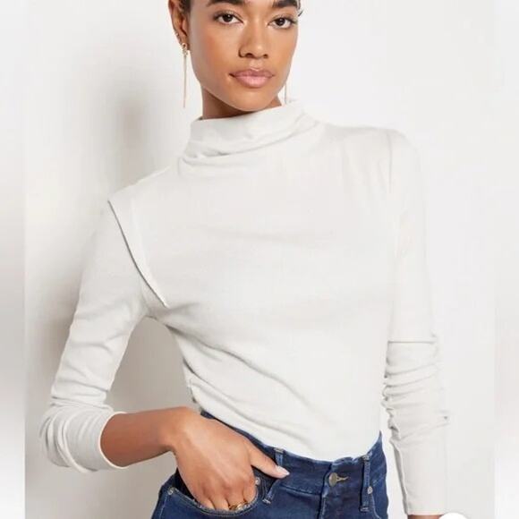 Michael Stars Denise Ultra Rib Top Size Medium - Picture 1 of 7